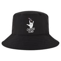 Choose Kind Asl Language Dragonfly Lover Insects Cool Comfort Performance Bucket Hat