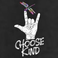 Choose Kind Asl Language Dragonfly Lover Insects 25L Jumbo Tote