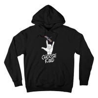 Choose Kind Asl Language Dragonfly Lover Insects Tall Hoodie