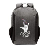 Choose Kind Asl Language Dragonfly Lover Insects Vector Backpack