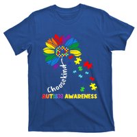 Choose Kind Autism Awareness Sunflower Mom Cute Funny Gift Cute Gift T-Shirt