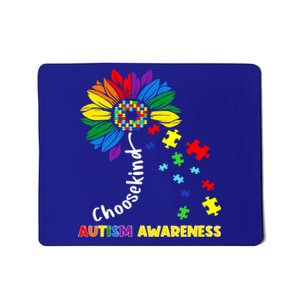 Choose Kind Autism Awareness Sunflower Mom Cute Funny Gift Cute Gift Mousepad