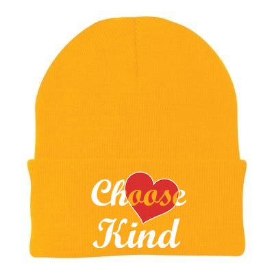 Choose Kind Autism Awarness Antibullying Gift Gift Knit Cap Winter Beanie