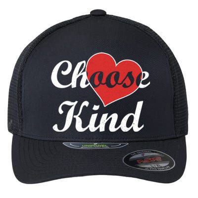 Choose Kind Autism Awarness Antibullying Gift Gift Flexfit Unipanel Trucker Cap