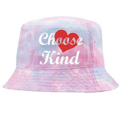 Choose Kind Autism Awarness Antibullying Gift Gift Tie-Dyed Bucket Hat