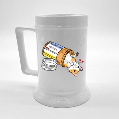 Calico Kitty Antidepressant Love Medicine Beer Stein