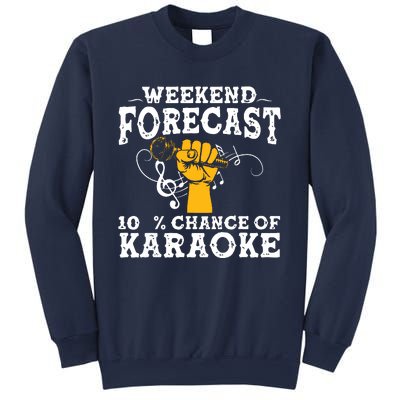 Cool Karaoke Art Men Women Karaoke Box Microphone Singing Sweatshirt