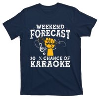 Cool Karaoke Art Men Women Karaoke Box Microphone Singing T-Shirt