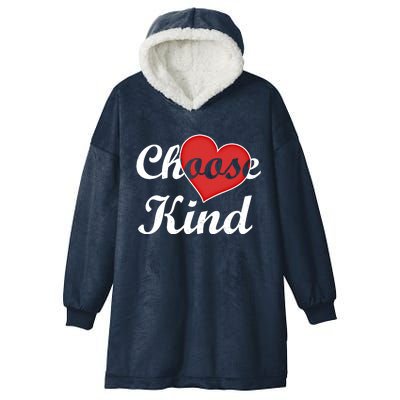 Choose Kind Autism Awarness Antibullying Gift Gift Hooded Wearable Blanket