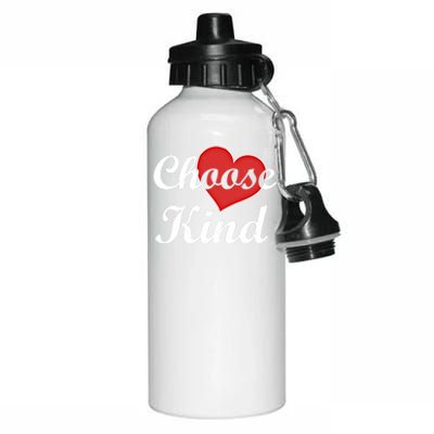 Choose Kind Autism Awarness Antibullying Gift Gift Aluminum Water Bottle