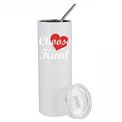 Choose Kind Autism Awarness Antibullying Gift Gift Stainless Steel Tumbler