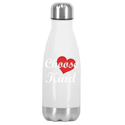 Choose Kind Autism Awarness Antibullying Gift Gift Stainless Steel Insulated Water Bottle