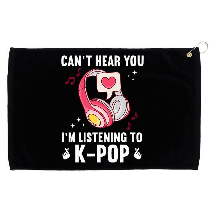 Cool Kpop Art For Teen Korean Band Lover Kpop Grommeted Golf Towel