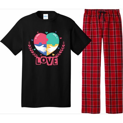 Choose Kind Autism Awareness Spread Love Neurodiversity Gift Pajama Set