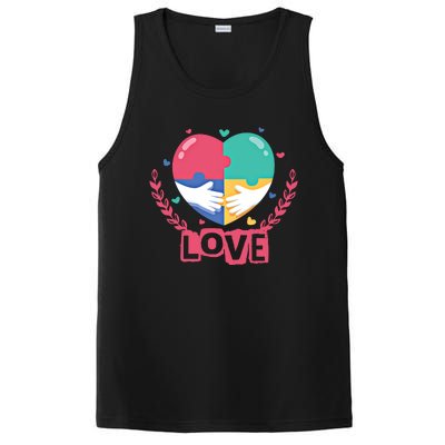 Choose Kind Autism Awareness Spread Love Neurodiversity Gift PosiCharge Competitor Tank