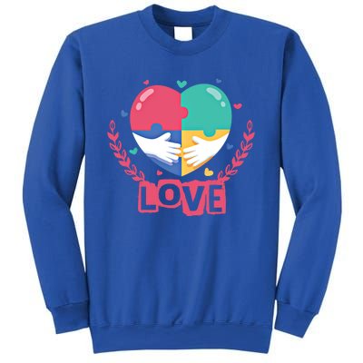 Choose Kind Autism Awareness Spread Love Neurodiversity Gift Sweatshirt