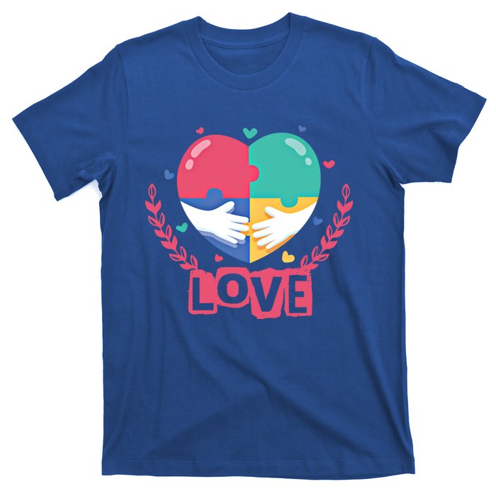 Choose Kind Autism Awareness Spread Love Neurodiversity Gift T-Shirt