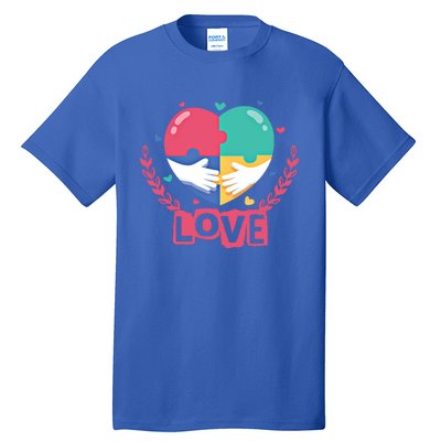 Choose Kind Autism Awareness Spread Love Neurodiversity Gift Tall T-Shirt