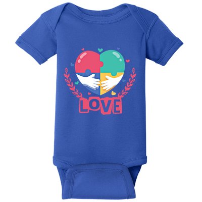 Choose Kind Autism Awareness Spread Love Neurodiversity Gift Baby Bodysuit