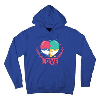 Choose Kind Autism Awareness Spread Love Neurodiversity Gift Tall Hoodie