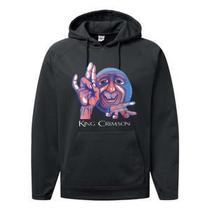 Crimsons King Artwork Performance Fleece Hoodie