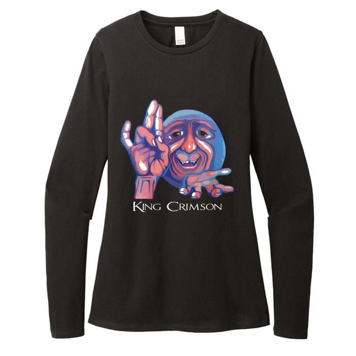 Crimsons King Artwork Womens CVC Long Sleeve Shirt