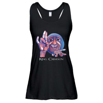 Crimsons King Artwork Ladies Essential Flowy Tank