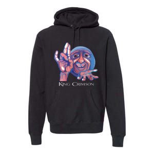 Crimsons King Artwork Premium Hoodie