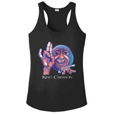 Crimsons King Artwork Ladies PosiCharge Competitor Racerback Tank