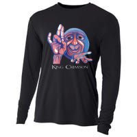 Crimsons King Artwork Cooling Performance Long Sleeve Crew