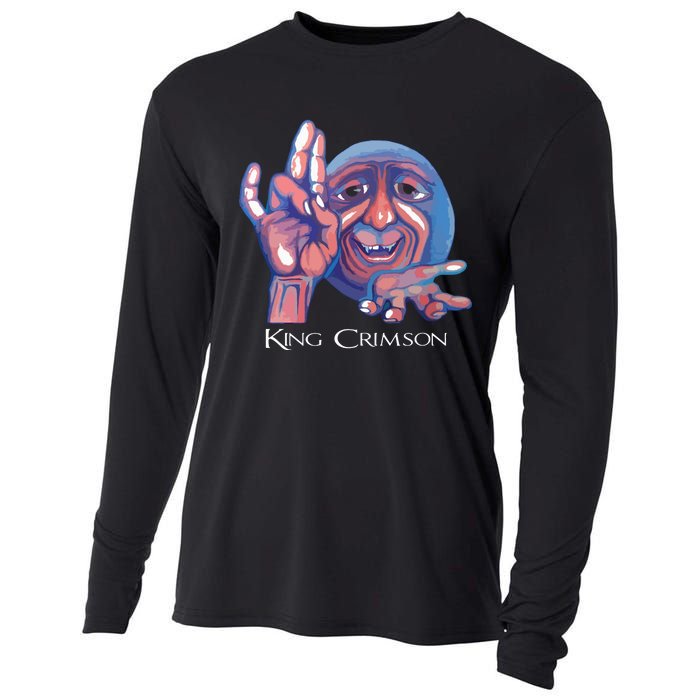 Crimsons King Artwork Cooling Performance Long Sleeve Crew