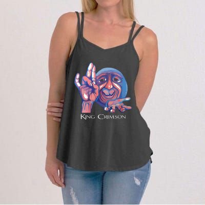 Crimsons King Artwork Women's Strappy Tank