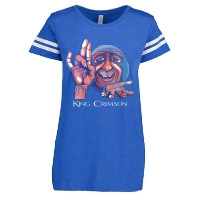 Crimsons King Artwork Enza Ladies Jersey Football T-Shirt