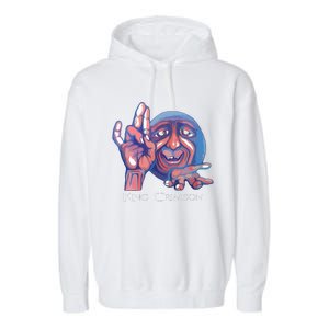 Crimsons King Artwork Garment-Dyed Fleece Hoodie