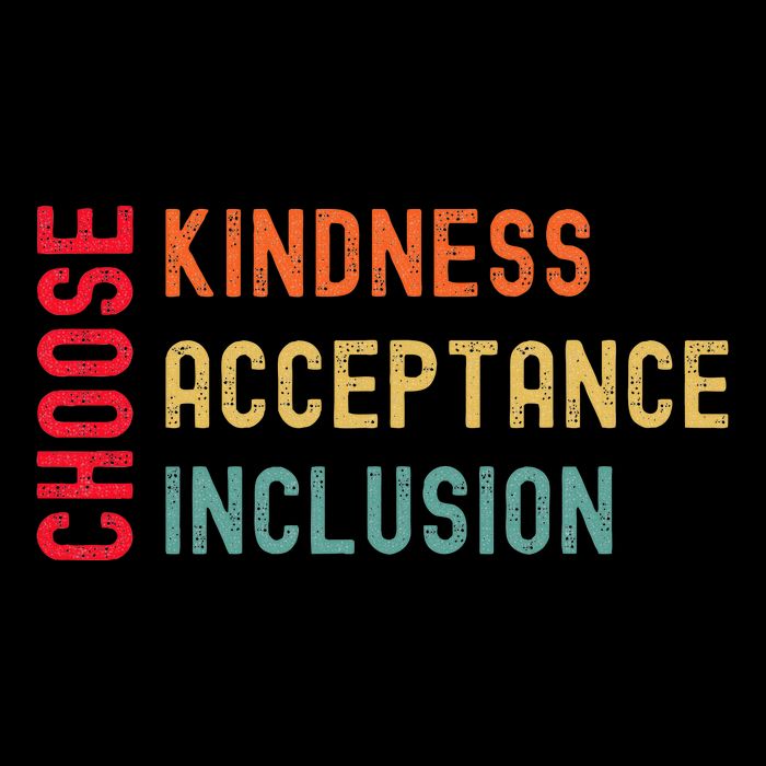 Choose Kindness Acceptance Inclusion Unity Day Button