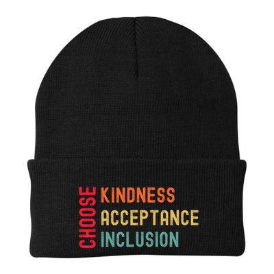 Choose Kindness Acceptance Inclusion Unity Day Knit Cap Winter Beanie