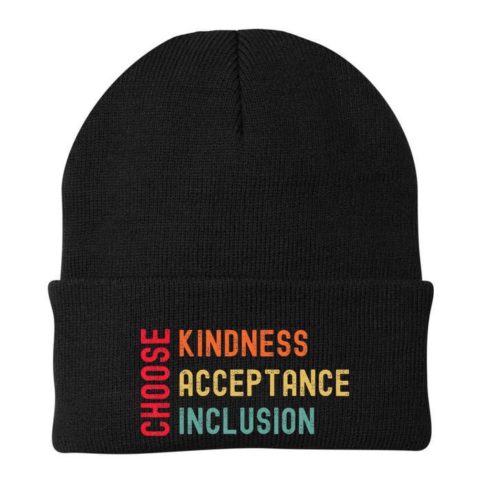 Choose Kindness Acceptance Inclusion Unity Day Knit Cap Winter Beanie