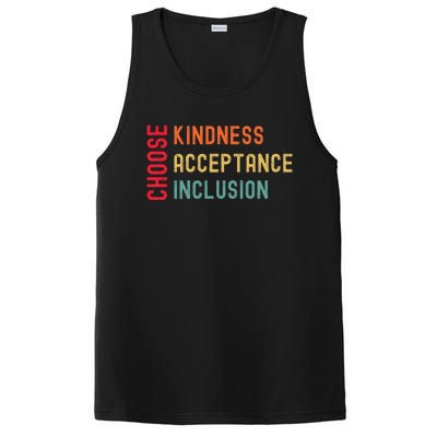 Choose Kindness Acceptance Inclusion Unity Day PosiCharge Competitor Tank