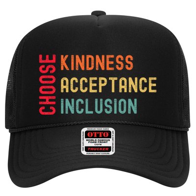 Choose Kindness Acceptance Inclusion Unity Day Trucker Hat