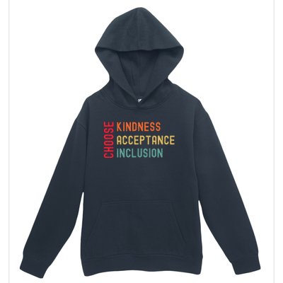 Choose Kindness Acceptance Inclusion Unity Day Urban Pullover Hoodie