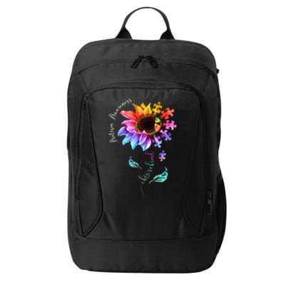 Choose Kind Autism Gift For Autism Awareness Mom City Backpack