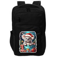 Christmas Koala Bear Impact Tech Backpack
