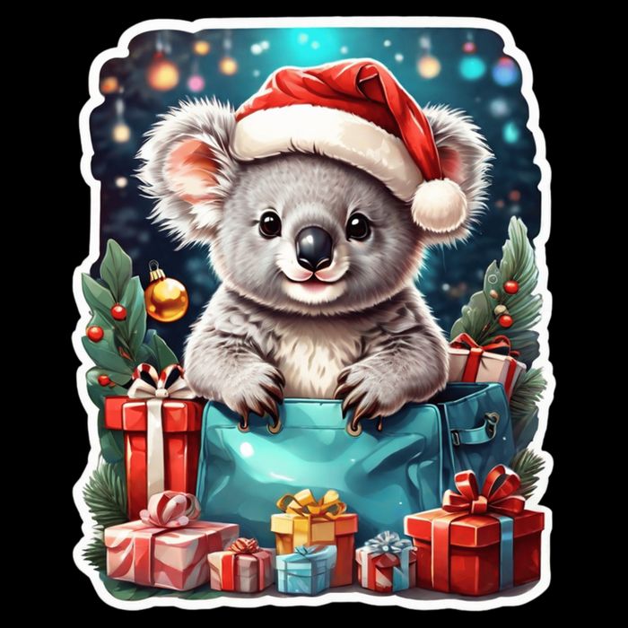 Christmas Koala Bear Impact Tech Backpack