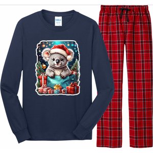 Christmas Koala Bear Long Sleeve Pajama Set