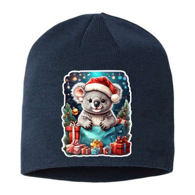 Christmas Koala Bear Sustainable Beanie