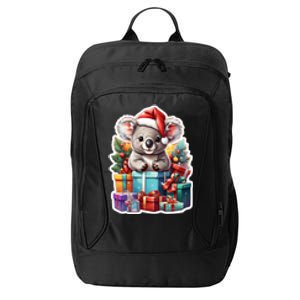 Christmas Koala Bear City Backpack