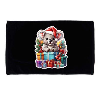 Christmas Koala Bear Microfiber Hand Towel