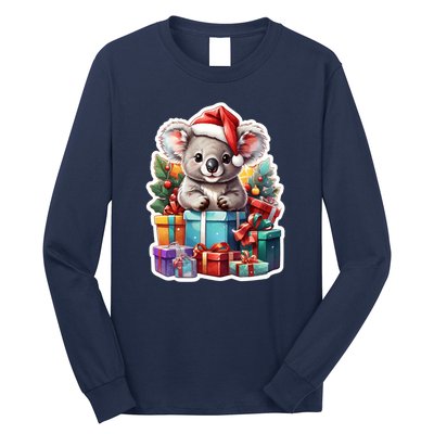 Christmas Koala Bear Long Sleeve Shirt