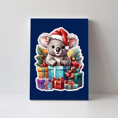 Christmas Koala Bear Canvas