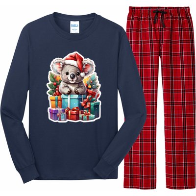 Christmas Koala Bear Long Sleeve Pajama Set